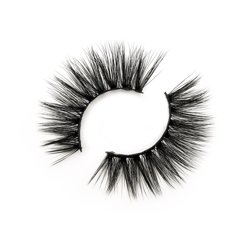 Wholesale synthetic fiber eyelash natural false eyelash JH38